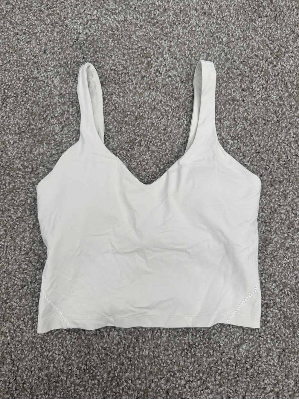 lululemon athletica White Tank Top